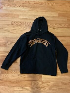 Eagles The Long Goodbye Black Graphic Hooded Tour Sweatshirt NWOT medium